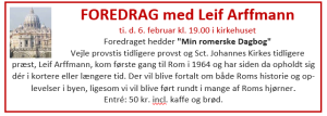 Foredrag med Leif Arffmann